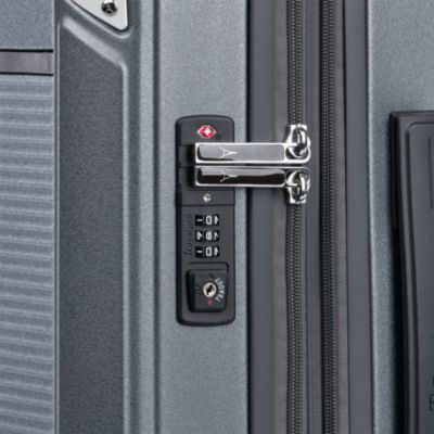 Platinum Elite Compact Carry On Expandable Hardside Spinner Suitcase