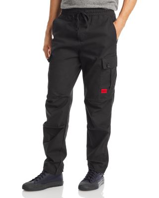 HUGO - Garlo Cotton Regular Fit Drawstring Cargo Pants