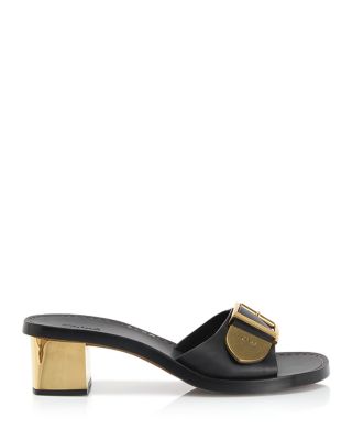Chloé - Women's Rebecca Slip On High Heel Sandals