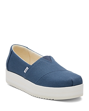 Toms Women's Alpargata Midform Espadrille In Blue