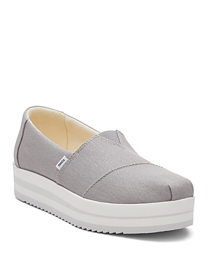 Toms Women's Alpargata Midform Espadrille In Grey