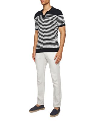 Cornell Tailored Fit Linen Trousers