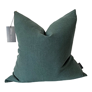 Modish Decor Pillows Modish Linen Decorative Pillow Cover, 24 X 24 In Lagoon