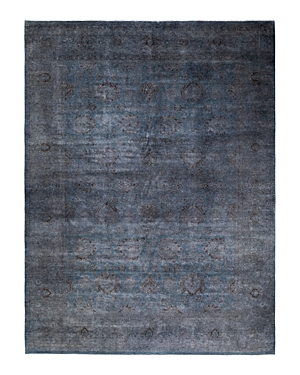 Bloomingdale's Fine Vibrance M1584 Area Rug, 9'1 X 11'10 In Gray