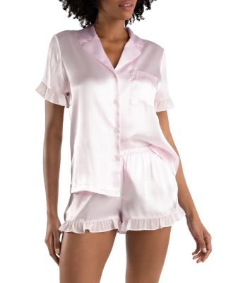 Alice Satin Shortie Pajama Set