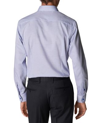 Contemporary Fit Textured Twill Shirt