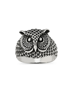 Milanesi And Co Owl Ring In Silver