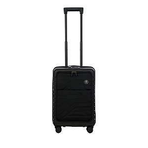 Bric's By Ulisse 21 Expandable Carry On Spinner Suitcase In Black