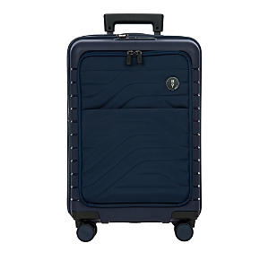 Bric's By Ulisse 21 Expandable Carry On Spinner Suitcase In Ocean Blue