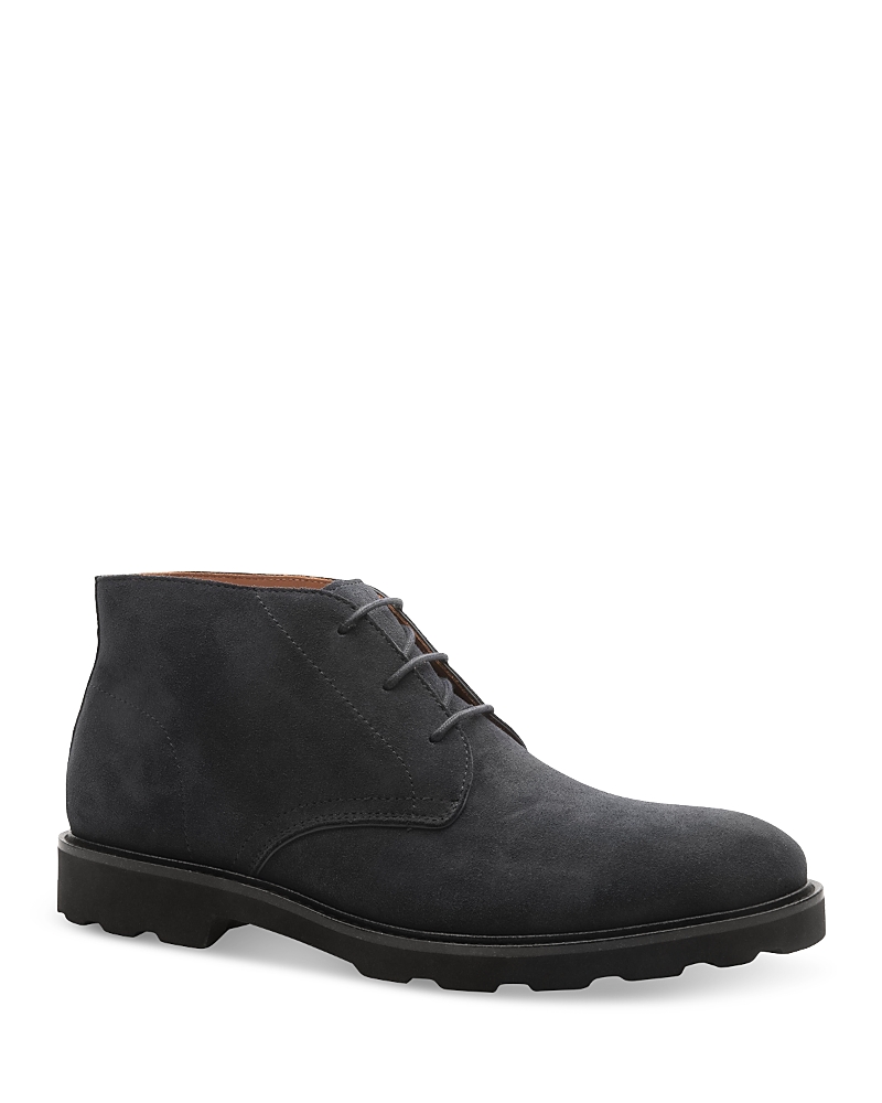 Gordon Rush Men's Fremont Lace Up Chukka Boots In Navy Suede