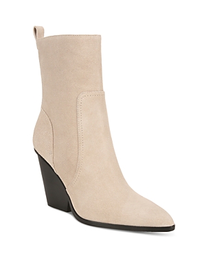 Veronica Beard Logan Pointed Toe Bootie In Chiffon