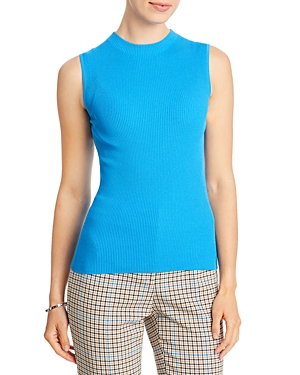 Hugo Boss Feskies Ribbed Top In Brilliant