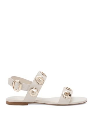 Women's Milan Ankle Strap Embellished Slingback Sandals