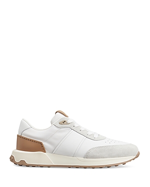 Tod's Low-top Suede And Leather Sneakers In Open Misce