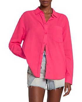 7 For All Mankind - Pima Cotton Voile Button Up Shirt