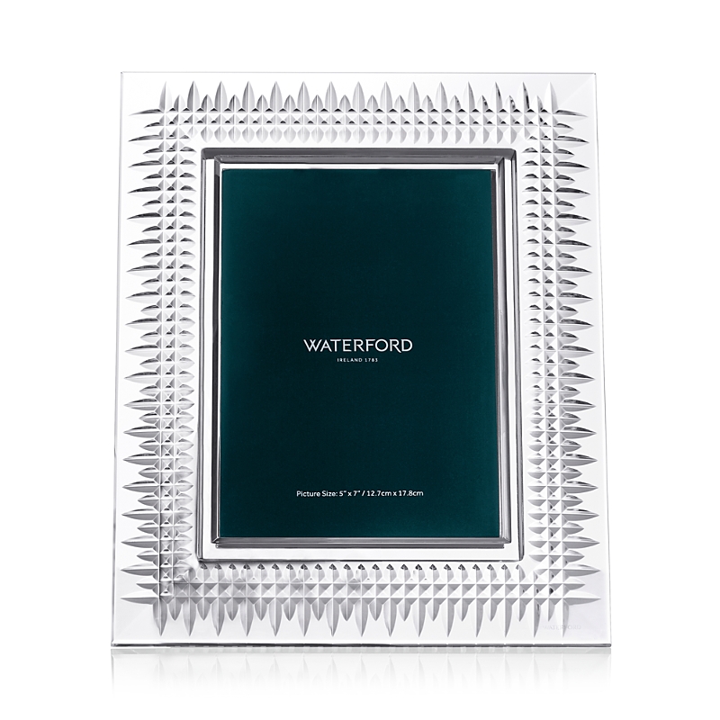 Waterford Lismore Diamond Essence Picture Frame 5 X 7 In Clear