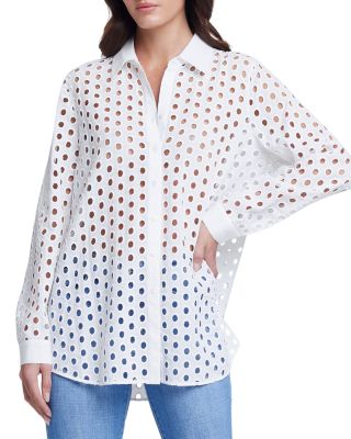 L'AGENCE - Lindy Eyelet Blouse