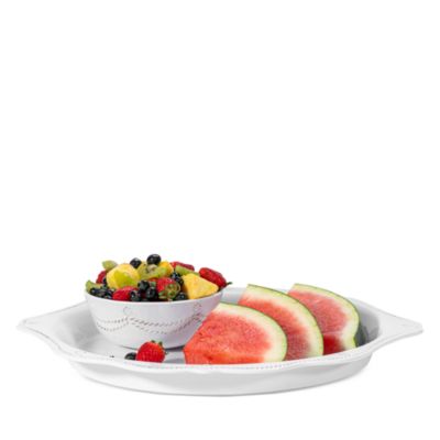 Berry & Thread Melamine 17" Round Platter Gift with any $150 Juliska purchase