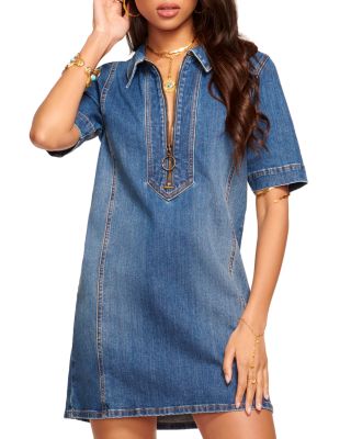 Ramy Brook - Tunechi Denim Mini Dress