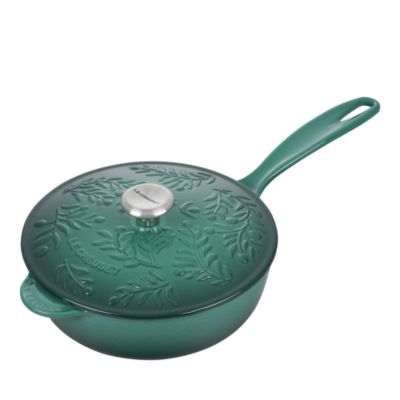 Le Creuset - 2.25 Qt Olive Branch Cast Iron Saucier