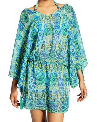 KURT GEIGER LONDON Kensington Printed Tunic Swim Cover-Up | Bloomingdale's