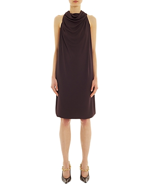 Lanvin Synthetic Fibers Dress In Brown