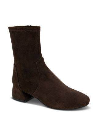 Gentle Souls by Kenneth Cole Women's Emily Zip Mid Heel Boots