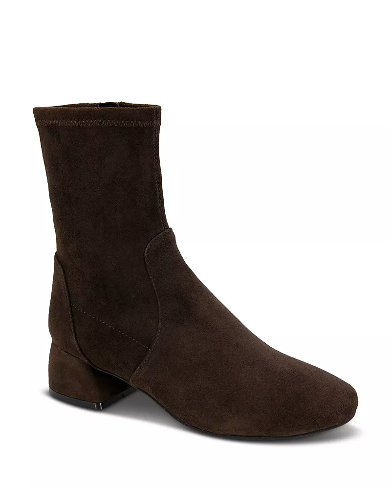 Gentle Souls by Kenneth Cole Women's Emily Zip Mid Heel Boots