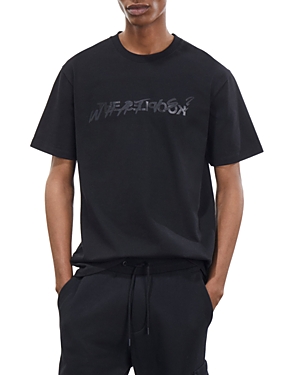 The Kooples What Is T-shirt Mit Grafischem Print In Black