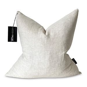 Shop Modish Decor Pillows Modish Linen Decorative Pillow Cover, 24 X 24 In Sand