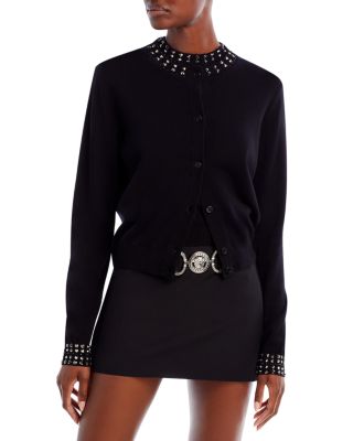 Versace - Spike Embellished Cardigan