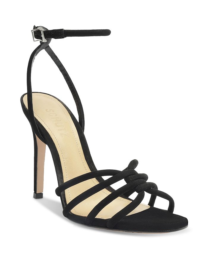 SCHUTZ Women's Giana Ankle Strap High Heel Sandals | Bloomingdale's