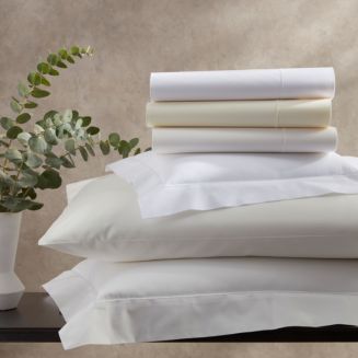 Matouk Luca Hemstitch Percale Sheets | Bloomingdale's Home Bedding Sheets