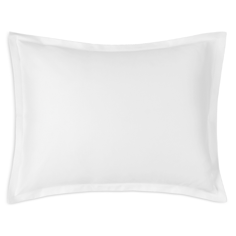 Matouk Talita Satin Stitch King Sham In White