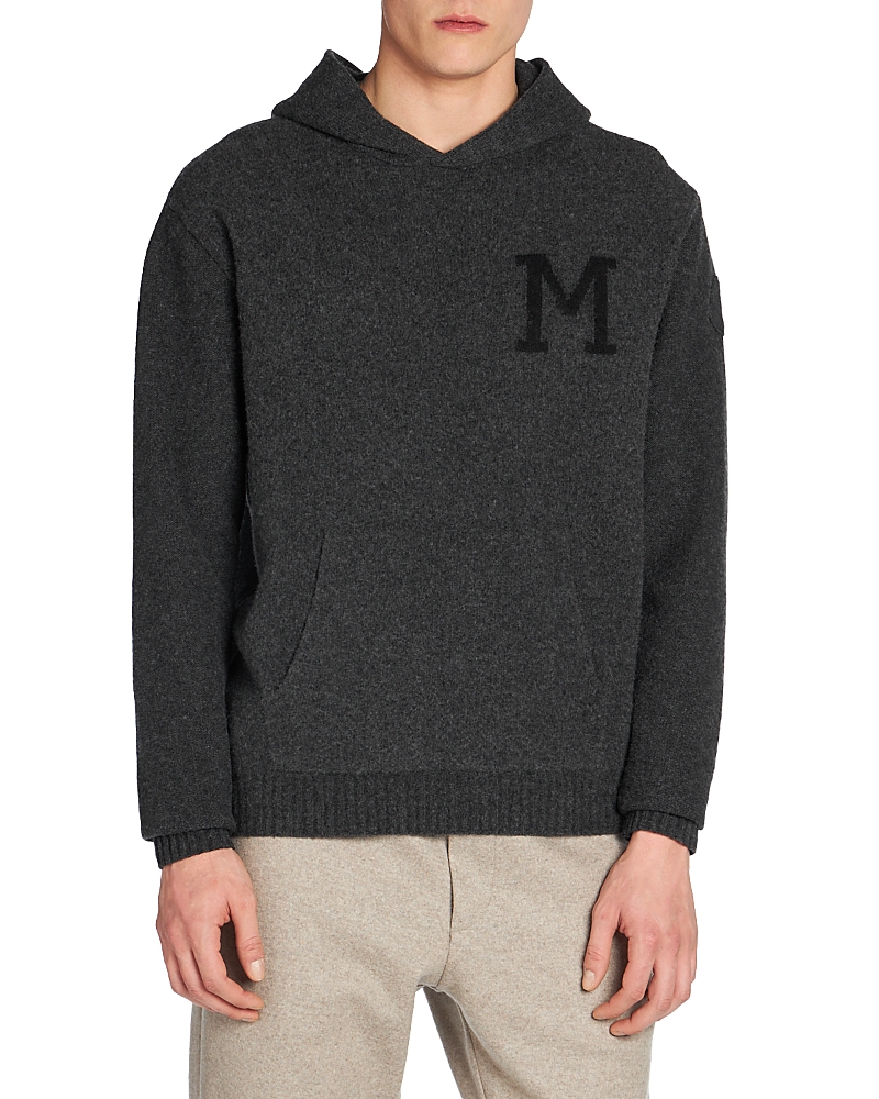 Moncler Wool & Cashmere Knit Hoodie