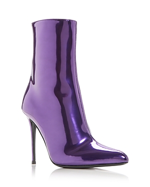 Giuseppe Zanotti Guissepe Zanotti Women's Brytta Pointed Toe High Heel Booties In Purple