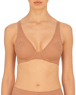 Shop Natori Pretty Smooth Full Fit Smoothing Contour Underwire Bra In Buff