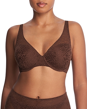 Shop Natori Pretty Smooth Full Fit Smoothing Contour Underwire Bra In Java