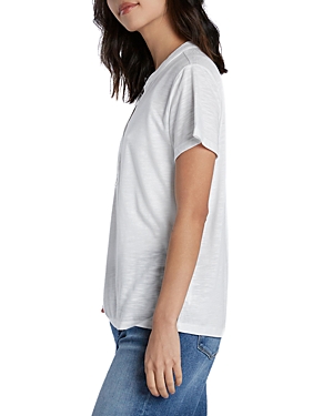 Billy T I Luv Henley Tee In White