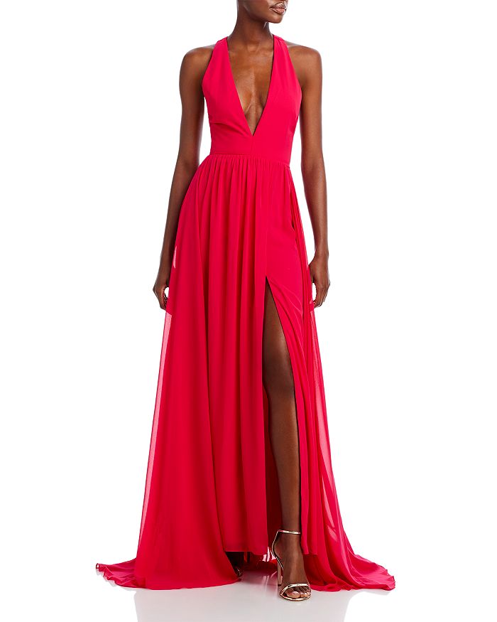 YAURA Foluke Chiffon Maxi Dress | Bloomingdale's