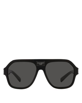 Aviator Shield Sunglasses, 58mm