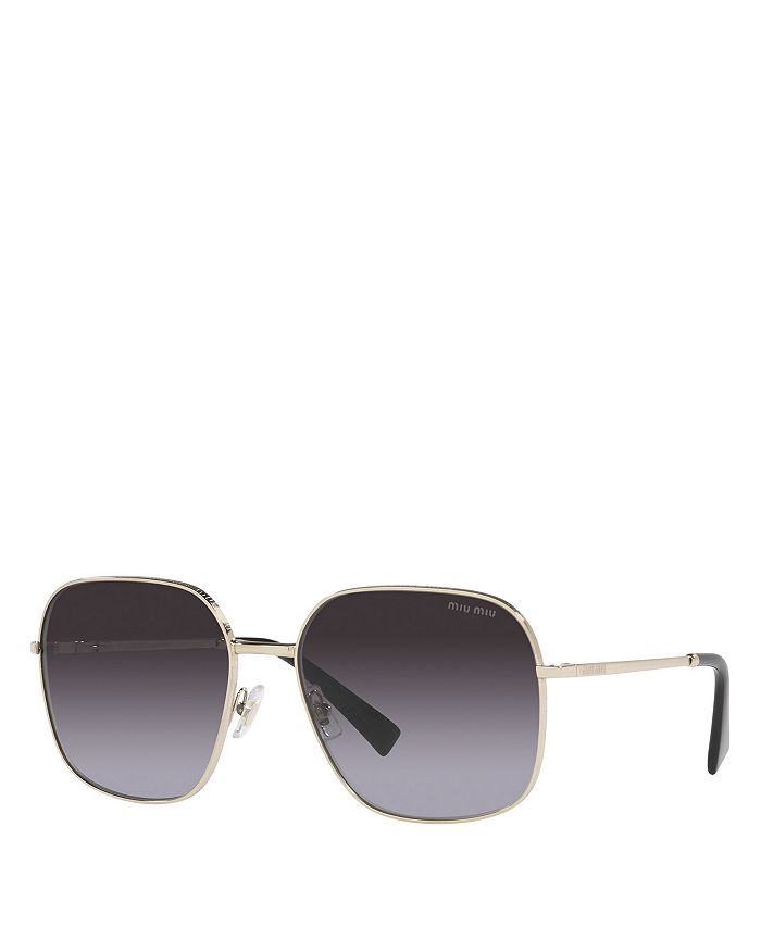 miu miu square sunglasses