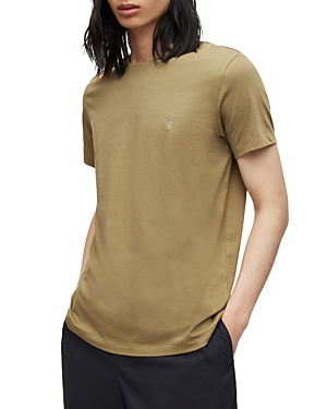 Allsaints Tonic Tees, Pack Of 3 In Clay Green/ Brown/ Green