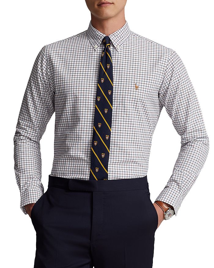 Polo Ralph Lauren Classic Fit Checked Oxford Shirt Bloomingdale's