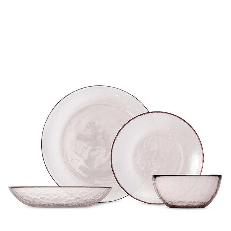 Fortessa Los Cabos 16-piece Place Setting Set In Pink