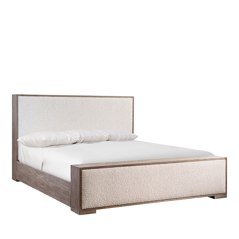 Bernhardt Casa Paros King Bed Frame In Dark Brown