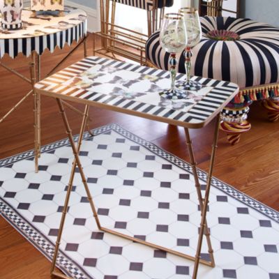 Butterfly Collection Cocktail Trays, Set of 4