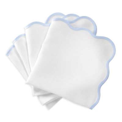 Matouk - Scalloped Napkins, Set Of 4