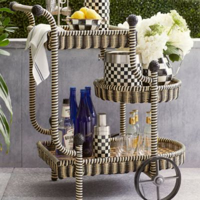 Courtyard Bar Cart