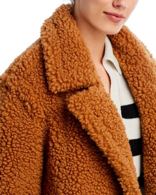 Gertrude Long Teddy Coat
